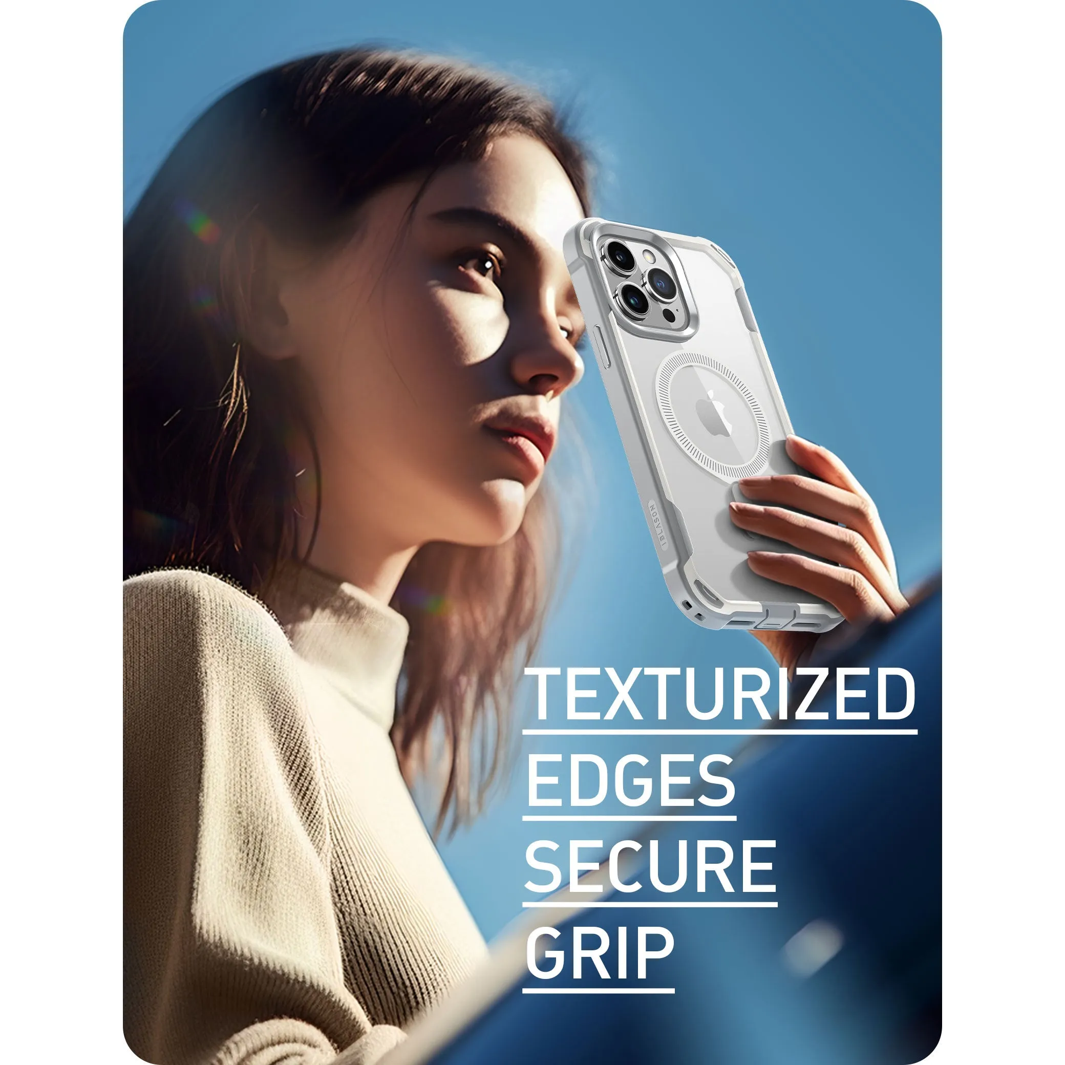iPhone 15 Pro Max Ares Mag Case - White