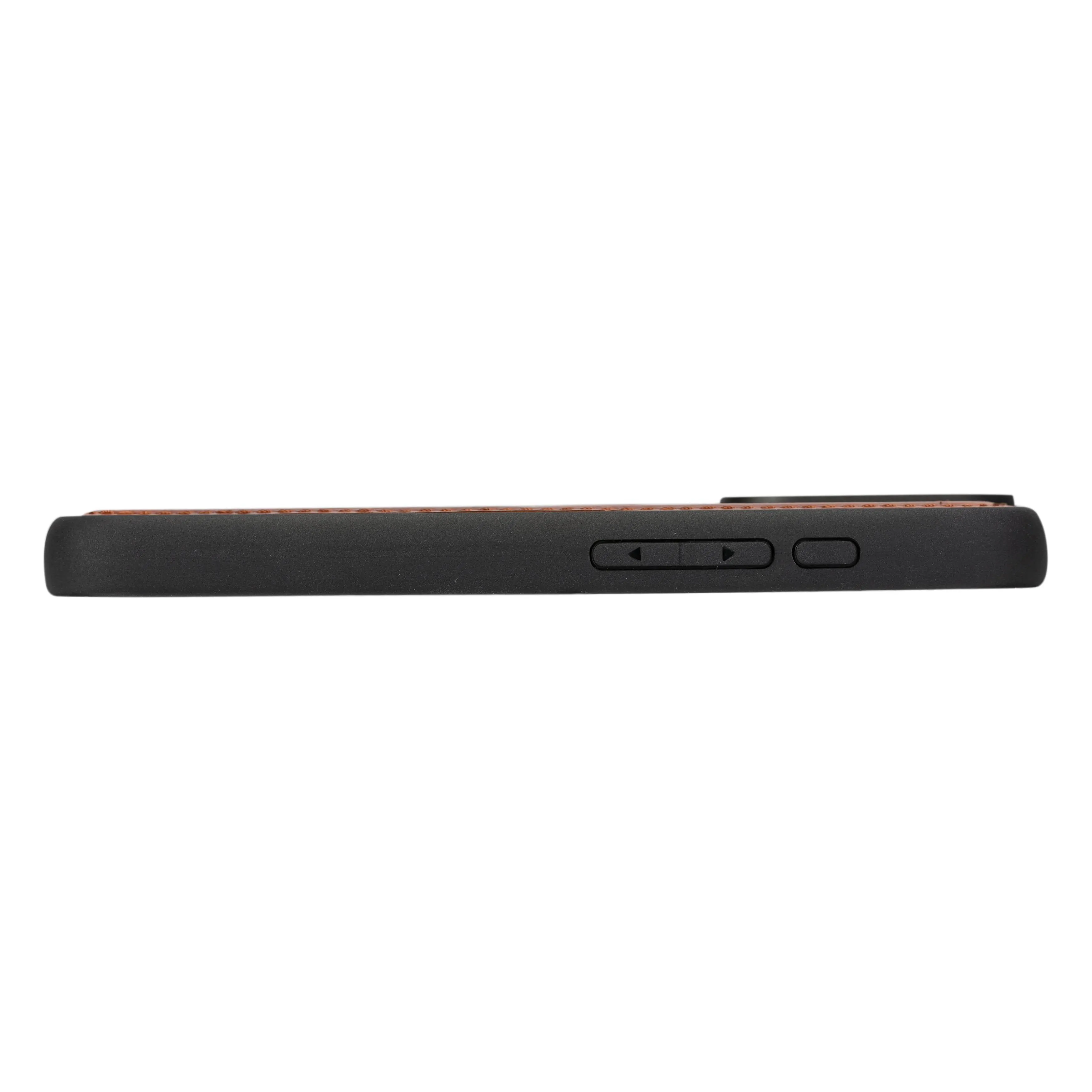 iPhone 16 Pro Leather Snap-on Flex Flat