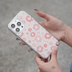 iPhone 16 Pro Max Halo Mag MagSafe Case-Pink Flowers