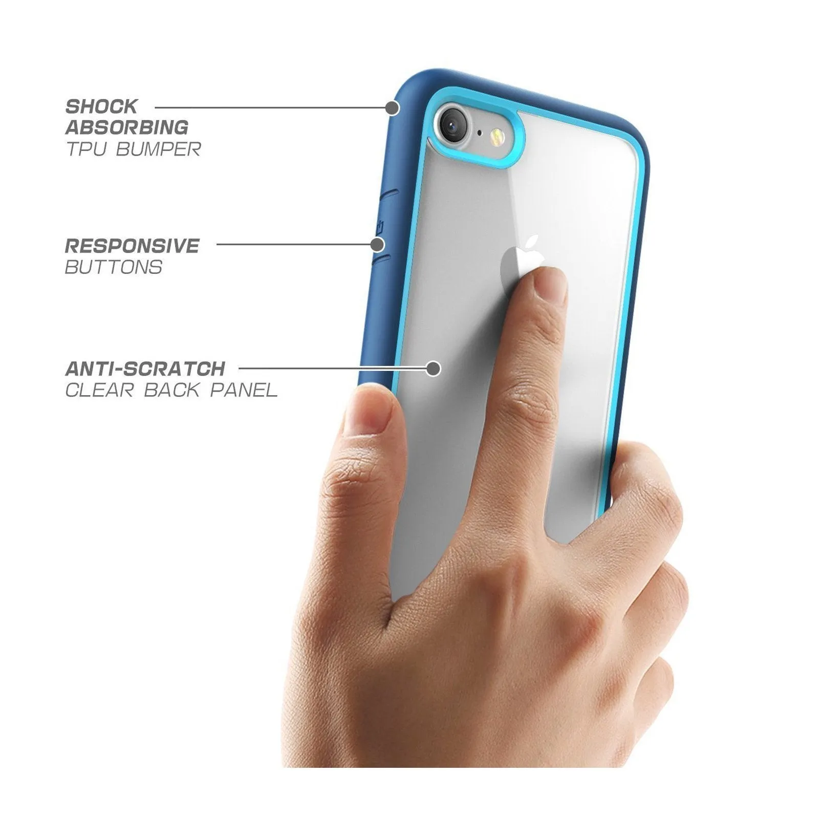 iPhone 7 / 8 Unicorn Beetle Style-Navy