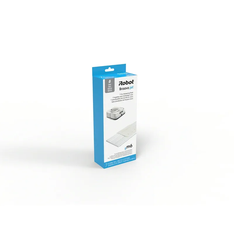 iRobot Braava jet 10.6 in. Dry Fiber Mop Pad 7 pk