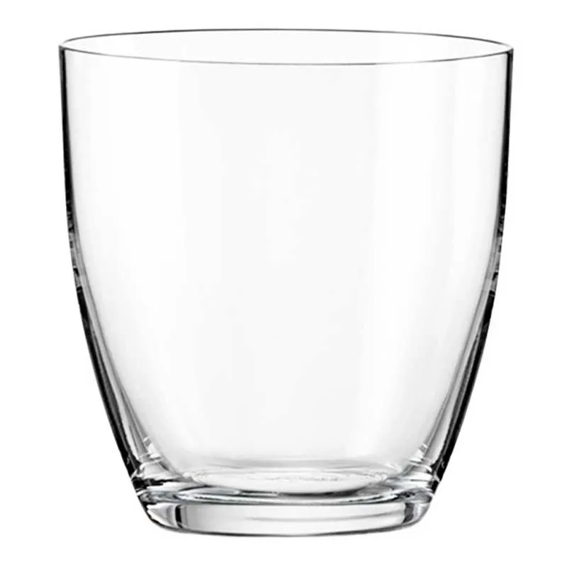 Kate Whiskey Glass Clear Bohemia Crystal Drinkware | Set of 6 | 3 x 4 inches | 300ml