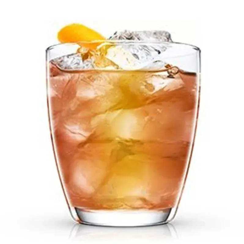 Kate Whiskey Glass Clear Bohemia Crystal Drinkware | Set of 6 | 3 x 4 inches | 300ml