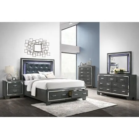 Kenzie King Storage 3PC Bedroom Set