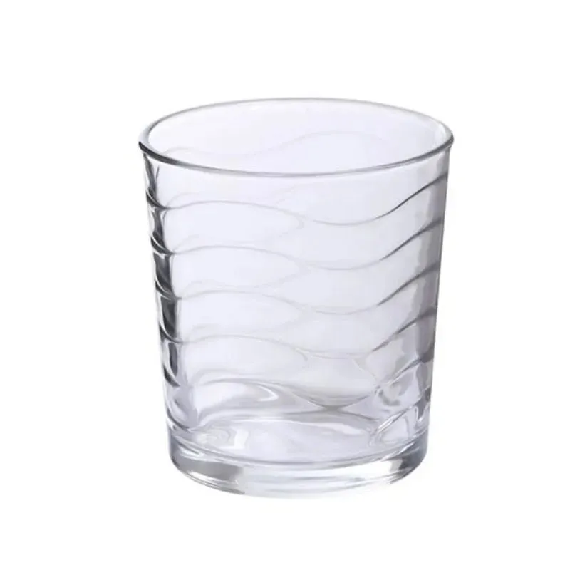 Kyma Whiskey Glasses Clear Crystal Barware | Set of 6 | 3 x 4 inches | 285ml