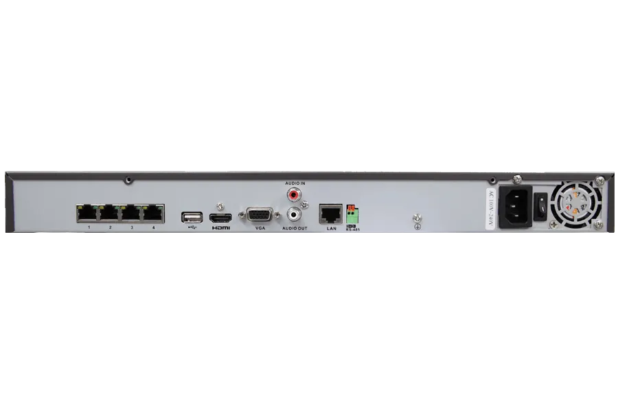 LNR300 Series 4-Channel Security NVR with HD IP Cameras