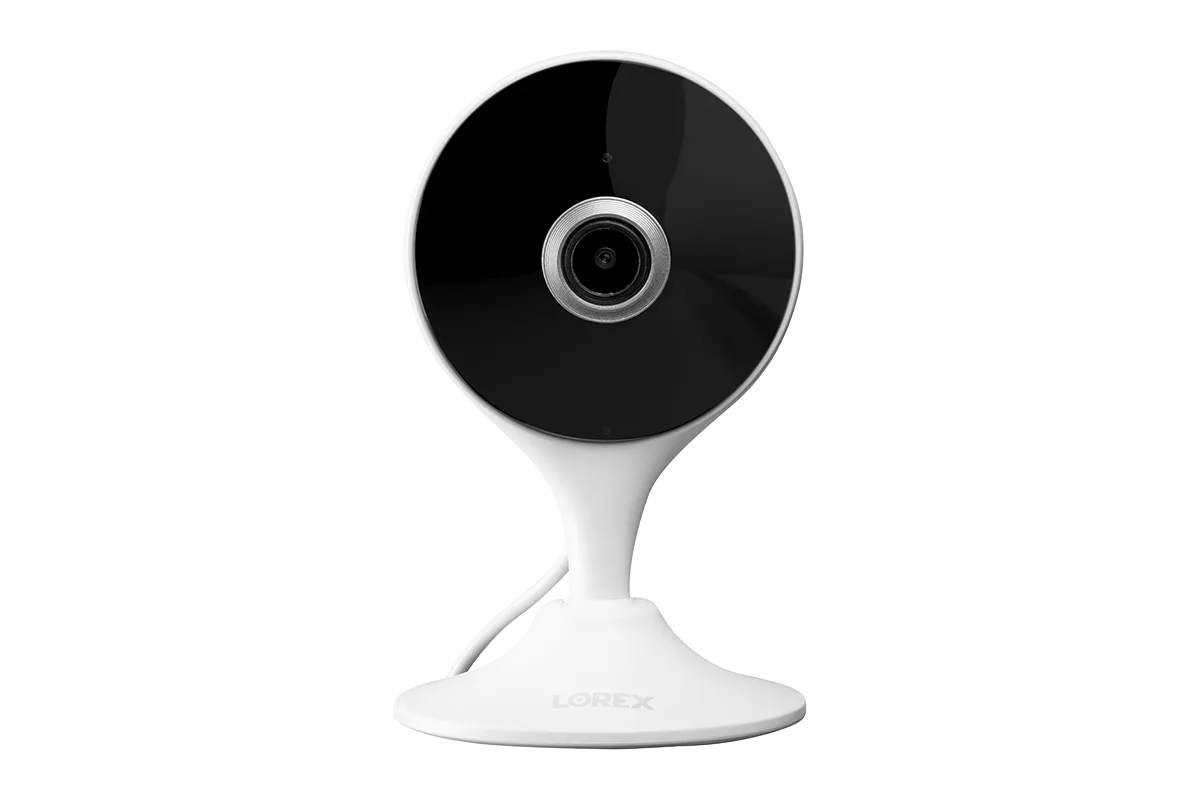 Lorex Smart Home Security Center with Six 1080p Outdoor and Two 2K Indoor Wi-Fi Security Cameras