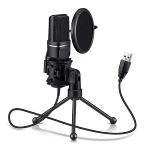 Microphones Easy Plug & Play Usb Condenser Computer Microphone