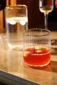 Mikasa Sorrento 4-Piece Crystal Tumbler Glass Set, 400ml