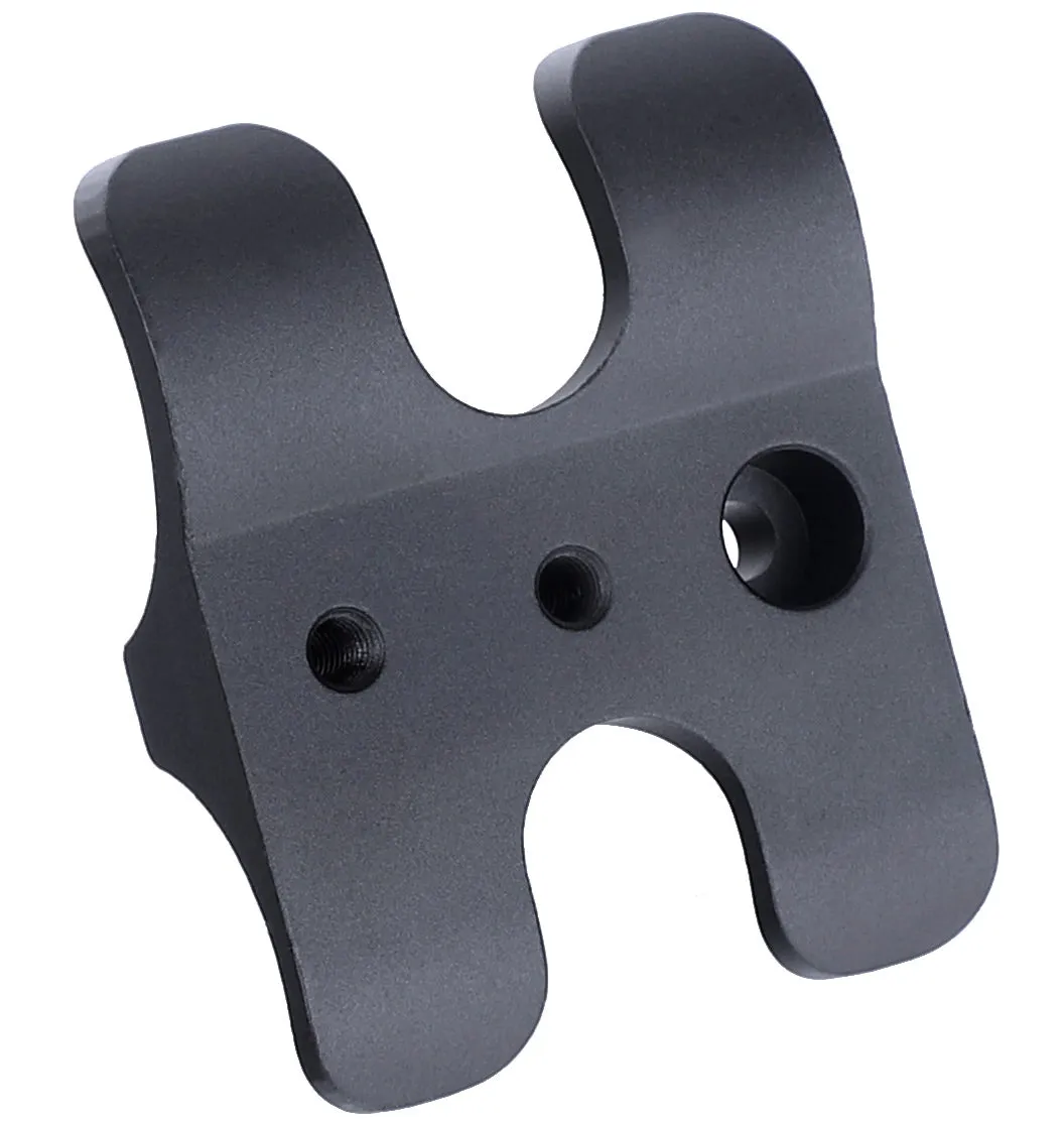 ohhunt® 12-Gauge Shotgun Barrel Clamp Magazine Tube Clamp with 2 Detachable Picatinny Rails