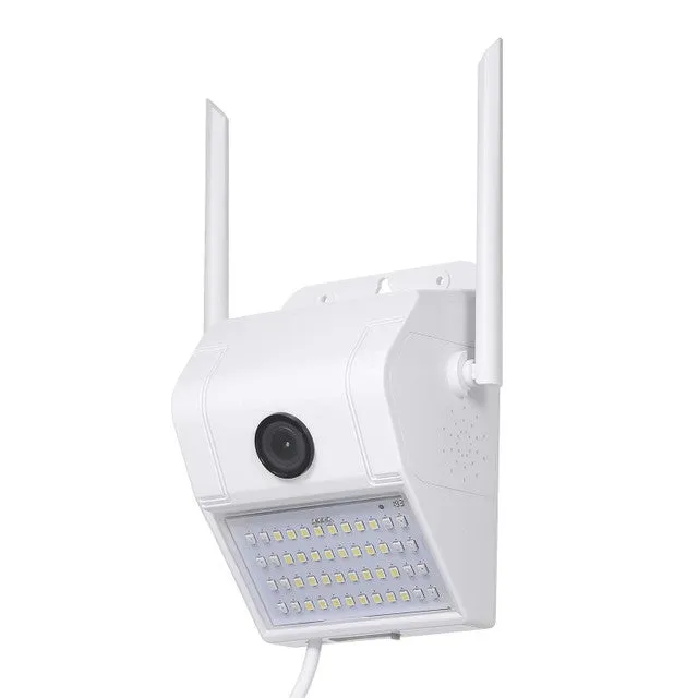 Outdoor Smart Wifi Camera With Led Light