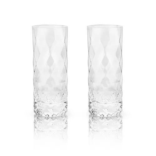 Raye: Gem Crystal Highball Glasses (VISKI)