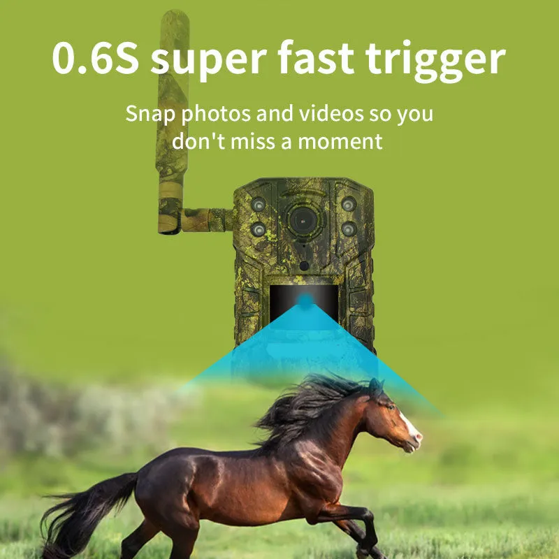 Rechargeable 4G Sim Card Hunting Trail Camera Ucon App -Dl4G