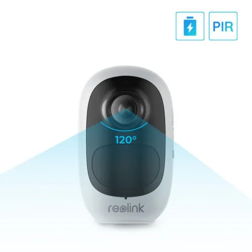 Rechargeable Battery Powered Outdoor Security CAM (with Solar Panel)
