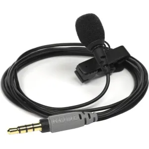 RODE SMARTLAV  LAVALIER CONDENSER MICROPHONE FOR SMARTPHONES