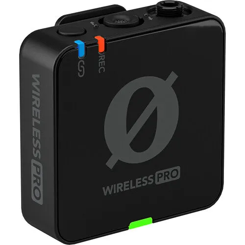 RODE Wireless PRO 2-Person Clip-On Wireless Microphone System-Recorder with Lavaliers (2.4 GHz)