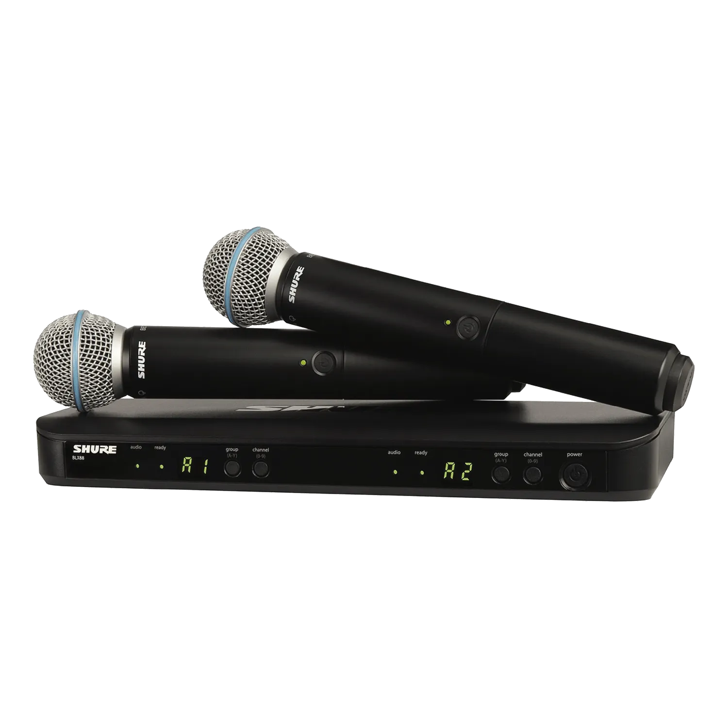 Shure BLX288/Beta58 Dual Wireless Handheld Microphone System