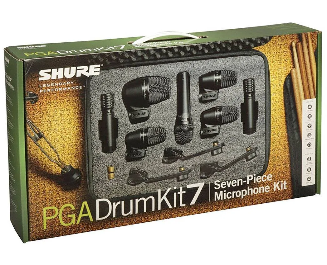 Shure PGA Drum Mic Kit w/ 7 Microphones