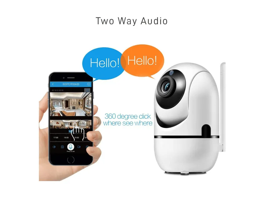 Smart WiFi Camera Auto Track Indoor AB-C248
