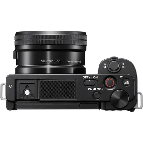 Sony Alpha ZV-E10 Mirrorless Camera with 16-50mm Lens (Black) - 7PC Accessory Bundle