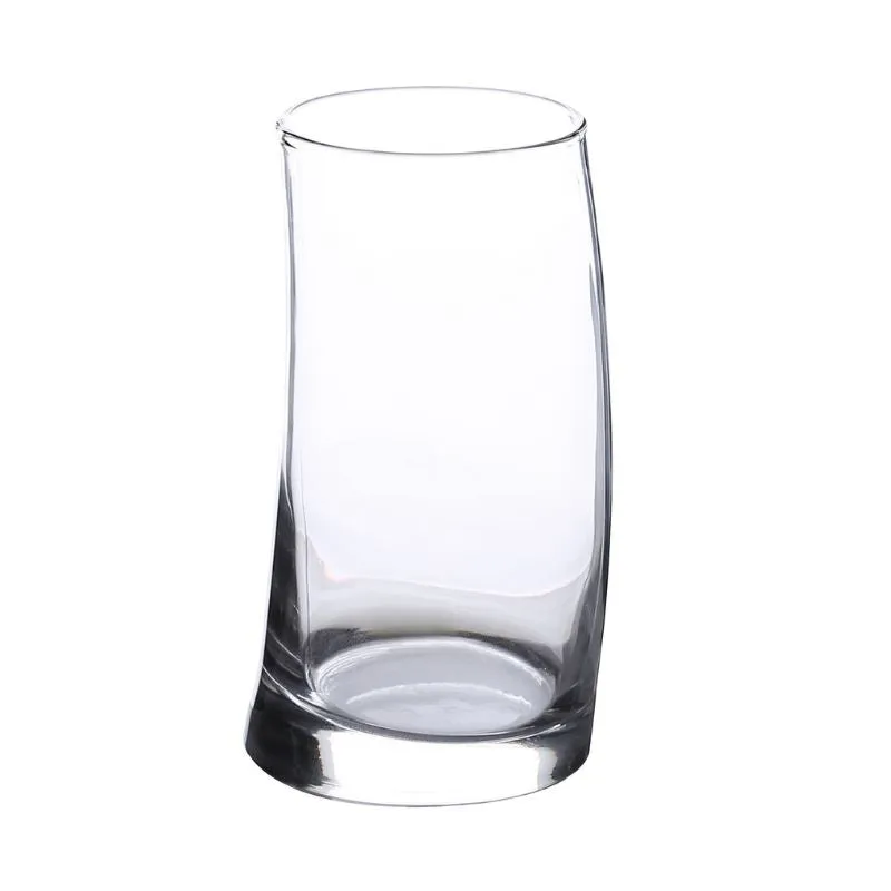 Surf Hi Ball Glasses Clear Crystal Glassware | Set of 6 | 3 x 6 inches | 385ml