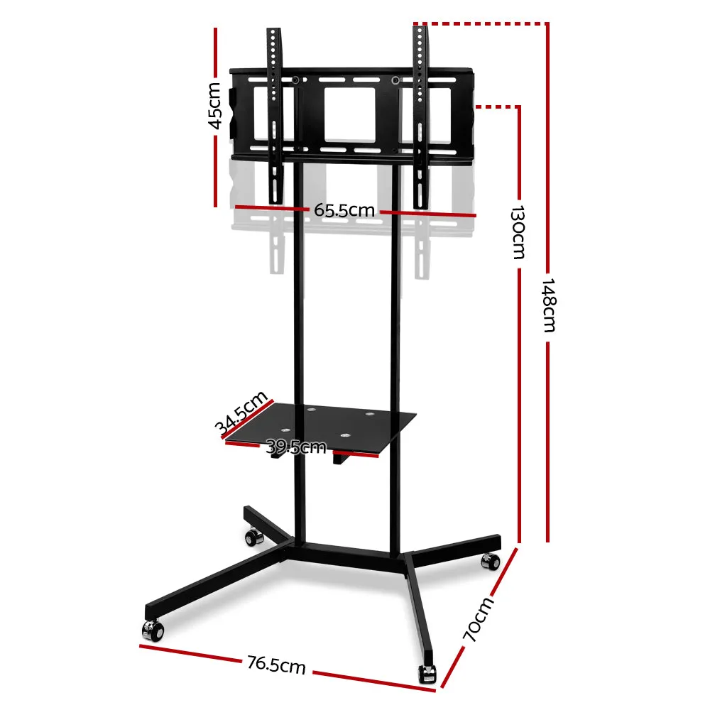 TV Mount on Stand - Black