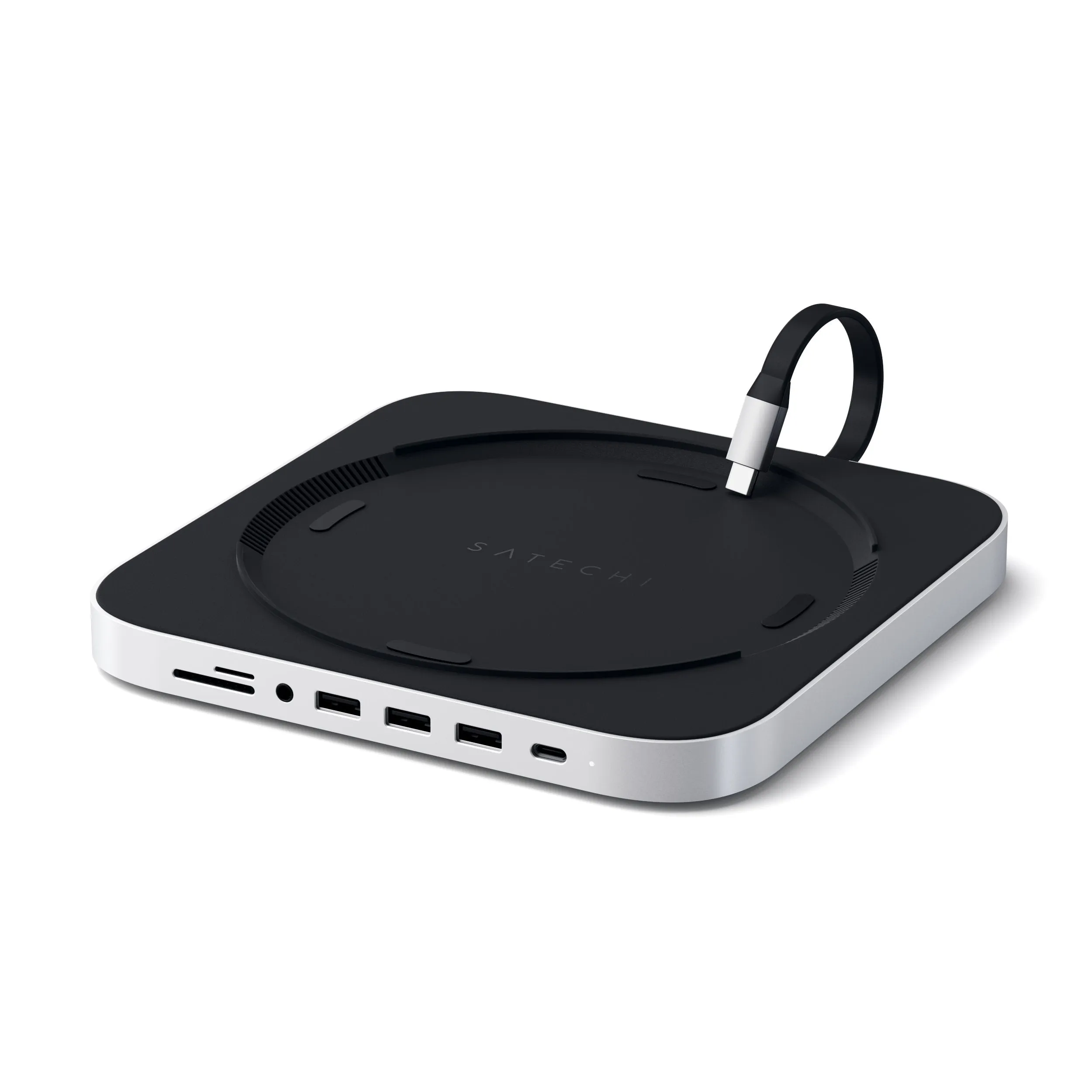 Type-C Aluminum Stand & Hub for Mac Mini