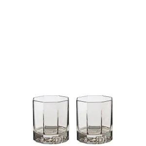 Versace Medusa Lumiere Haze Whiskey Glasses - Set Of 2