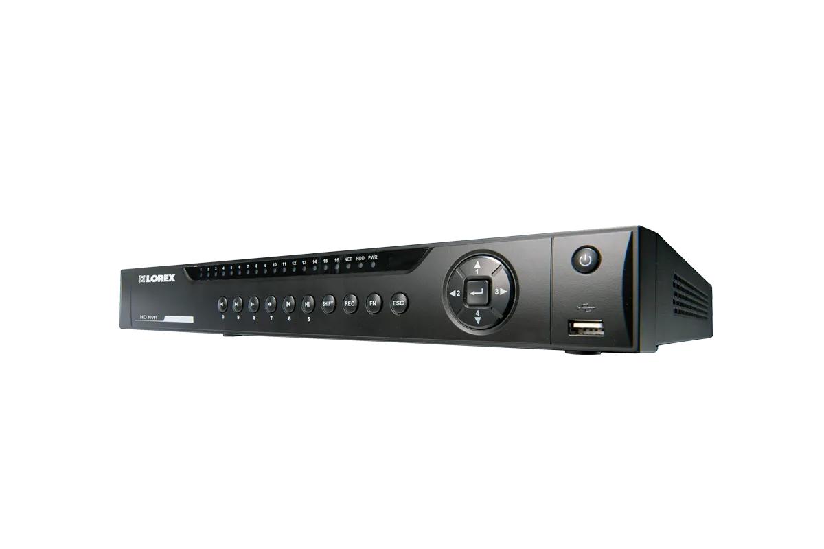 Weatherproof HD IP Camera system with 16-Channel HD NVR