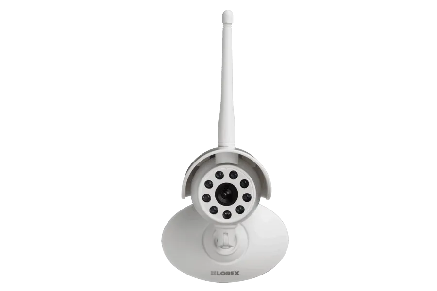 Wireless home camera with audio and night vision