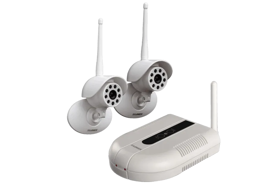 Wireless home camera with audio and night vision
