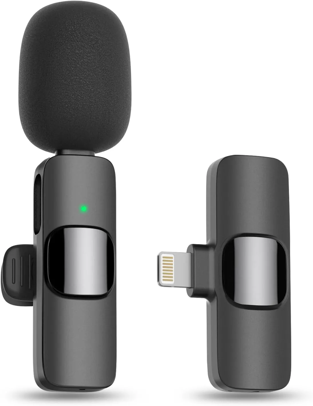 Wireless Microphone for iPhone & iPad – Omnidirectional Mic for Interviews, Podcasts, & Vlogs