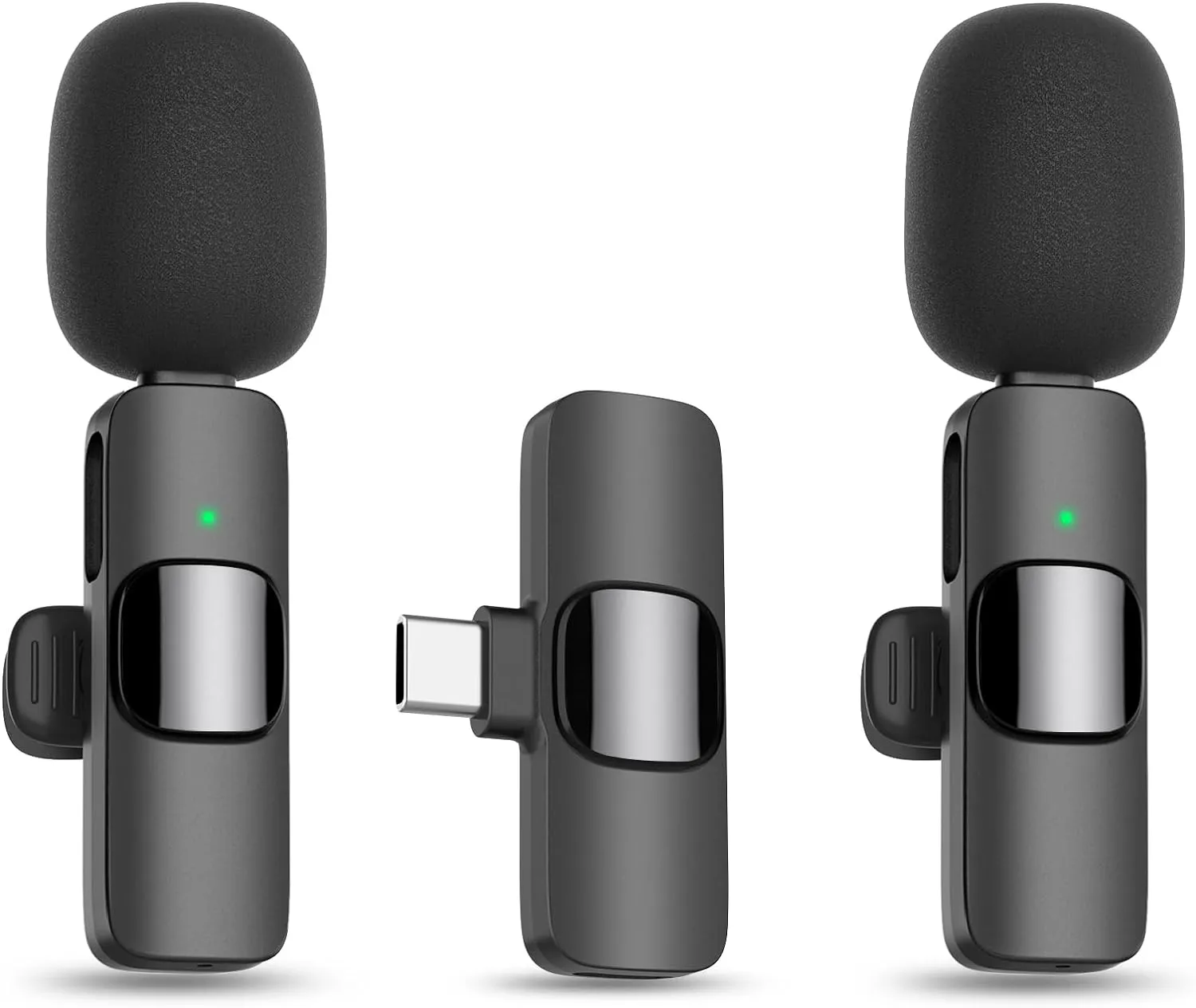 Wireless Microphone for iPhone & iPad – Omnidirectional Mic for Interviews, Podcasts, & Vlogs