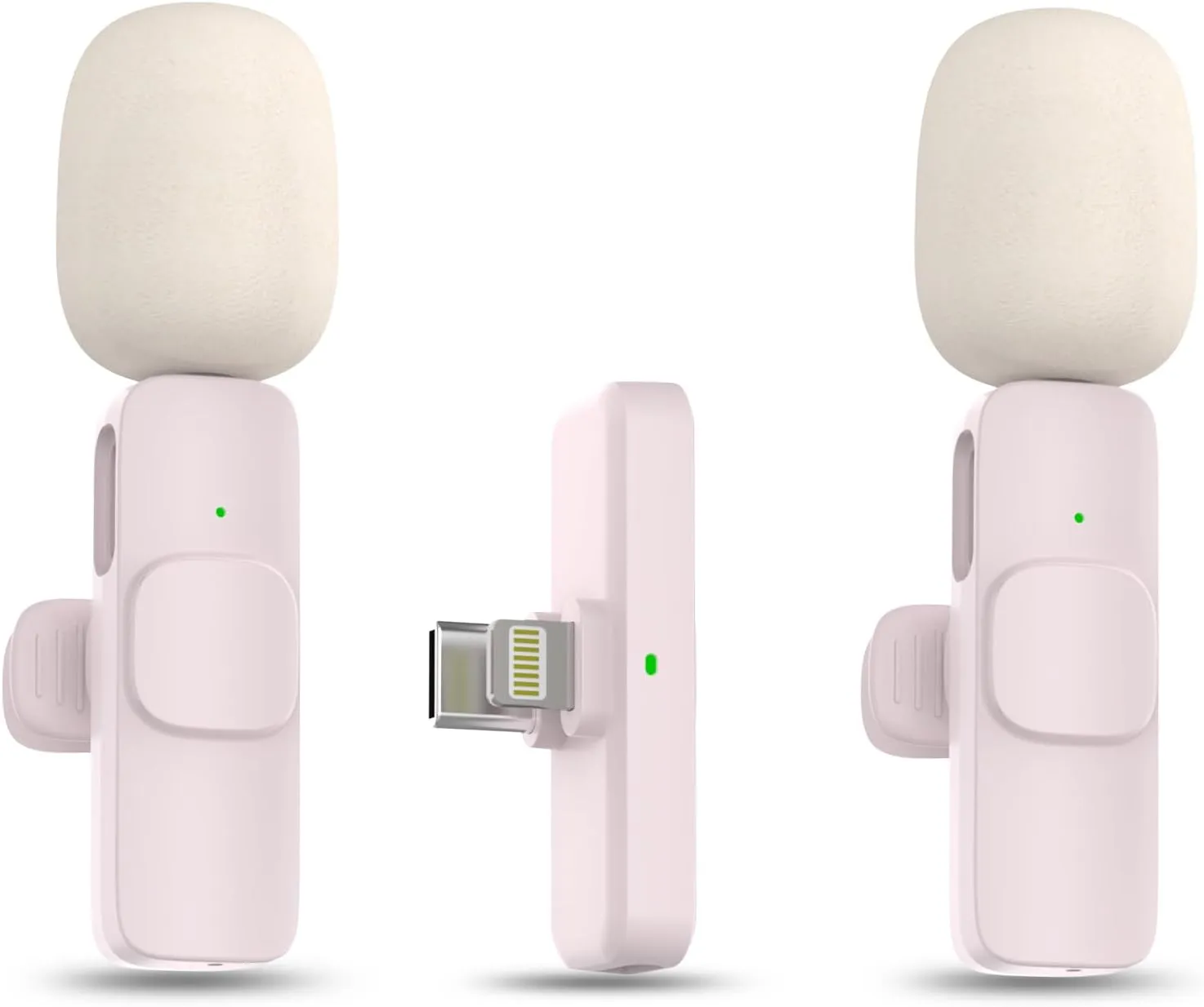 Wireless Microphone for iPhone & iPad – Omnidirectional Mic for Interviews, Podcasts, & Vlogs