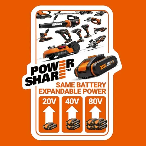 WORX PowerShare Battery 20V | 2.0 AH